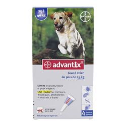 Advantix Sol Ext Chien4Ml  4 P