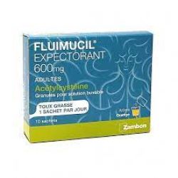 Fluimucil Acetyl 600Mg 10 Sachets