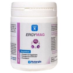 Ergymag magnésium vitamines B + zinc 180 gélules