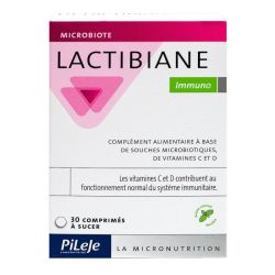 Lactibiane immuno 30 comprimés