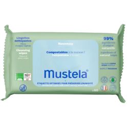 Mustela Lingettes nettoyantes x60