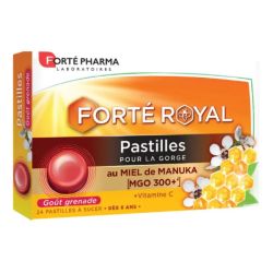 Forte royal pastilles pour la gorge goût grenade