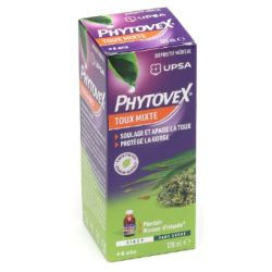 Phytovex sirop toux mixte sans Sucre 120Ml