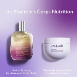 Caudalie coffret huile de lissage glow