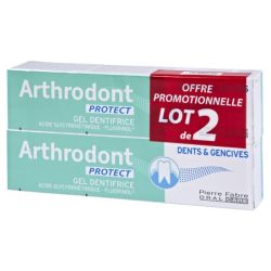 Arthrodont Protect Gel Dentifrice fluoré 2 x 75ml