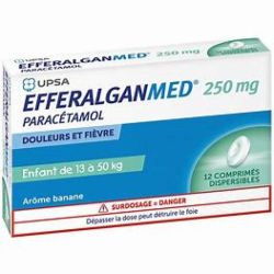 Efferalganmed 250Mg Cpr Disp 12