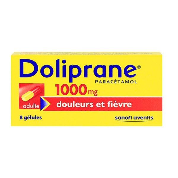 Doliprane 1000Mg Gelu  Bt 8