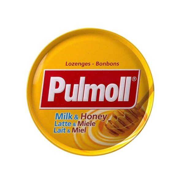 Pulmoll Past Lait/Miel 75G