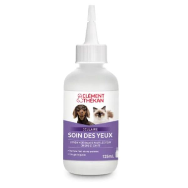 Clement soin yeux chats chiens 125mL