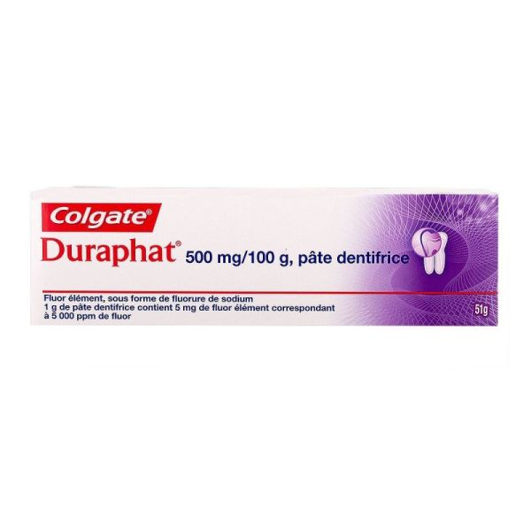 Duraphat 500Mg/100G Pâte Dtf T/51G