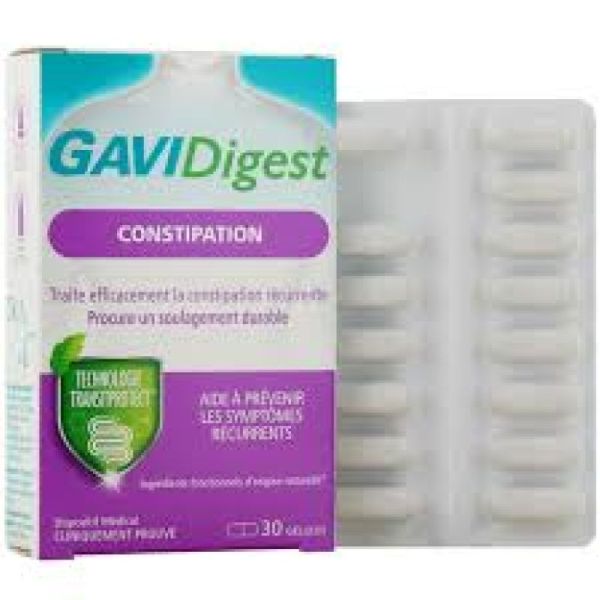 GAVIDIGEST CONSTIPATION 30 GELULES