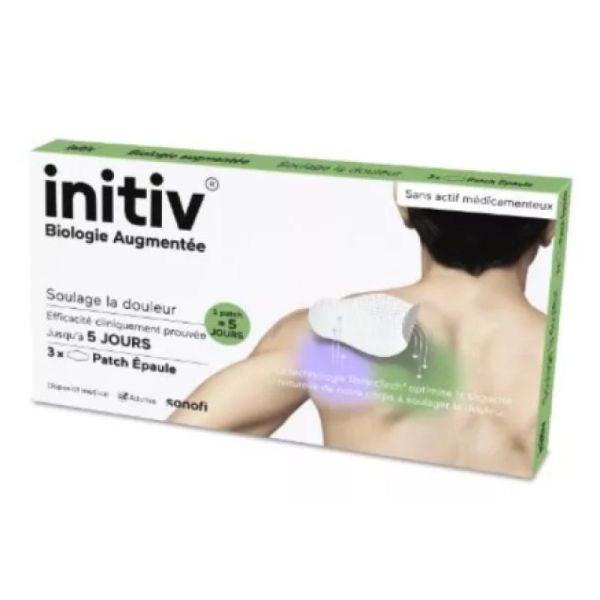 Initiv patch épaule x3 biologie augmentée