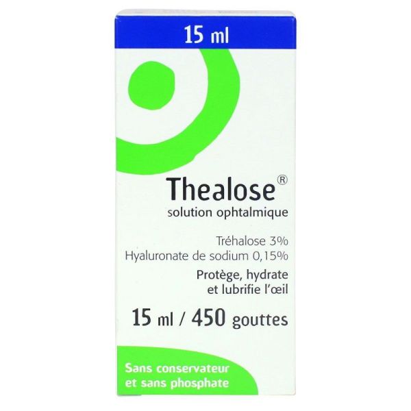 Thealose S Oeil Sec 15Ml