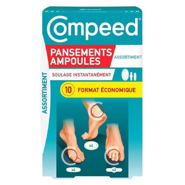 Compeed Pans Amp Assortiment Bte10