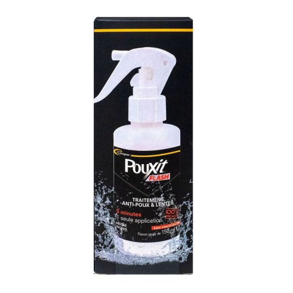 Pouxit Flash A/Poux&Lente 150Ml