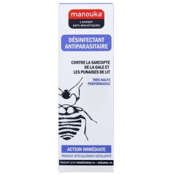 Manouka désinfectant antiparasitaire 200 ml