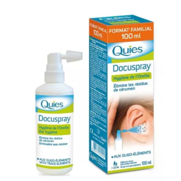 Quies spray d'hygiène de l'oreille 100 ml