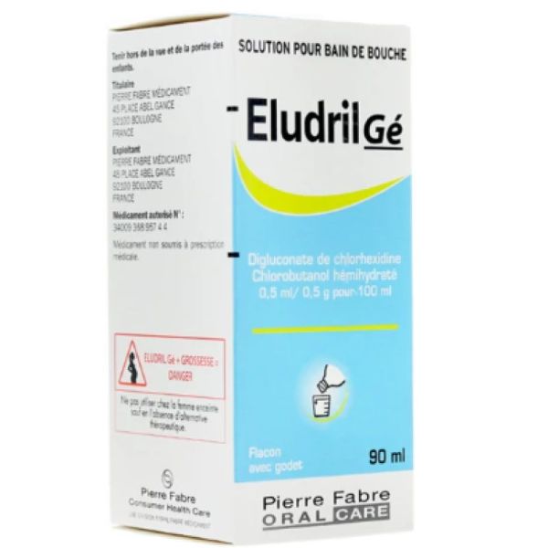 Eludril Ge Sol B Bouch Fl90Ml