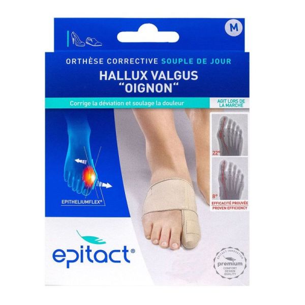 Epitact Hallux Valgus Oignon M Correc Jour