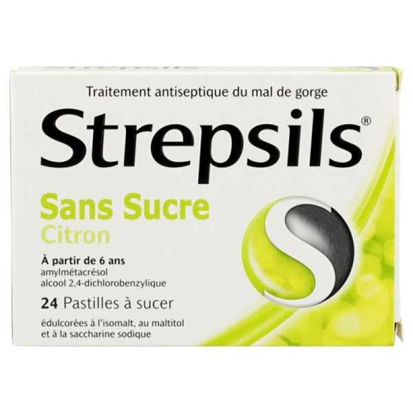 Strepsils Past Citron Ss /24