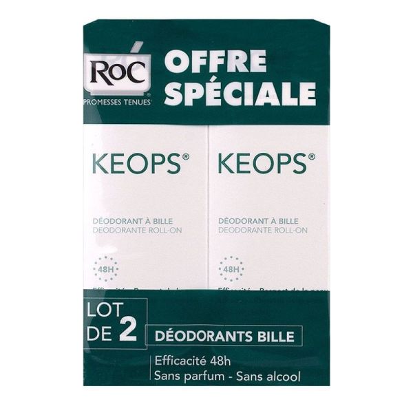 Keops Deo Bille Lot 2 30Ml