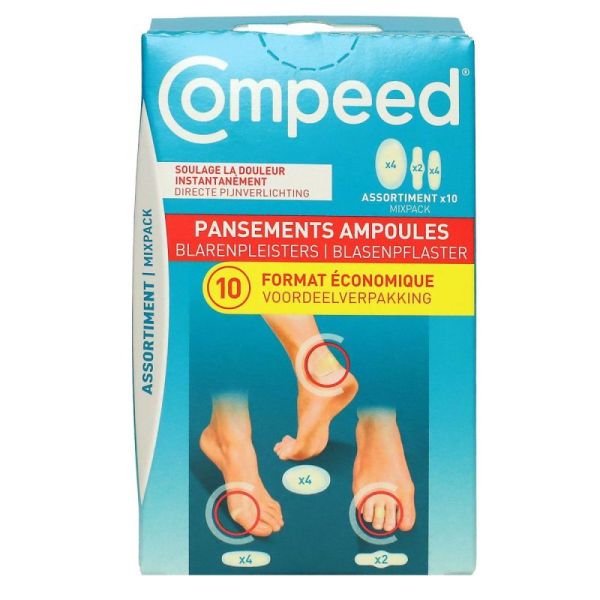 Compeed Pans Amp Assortiment Bte10