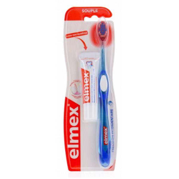 Elmex brosse à dent souple anti-caries