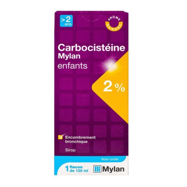 Carbocist Mylan 2% 125Ml