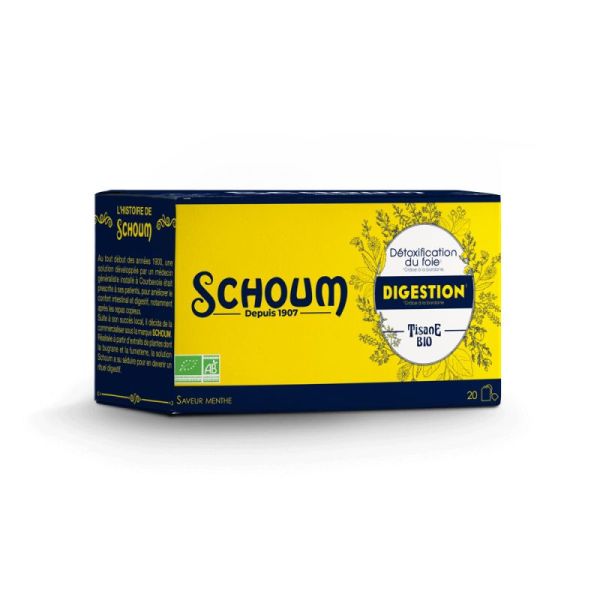 Schoum Digestion Tisane Bio Sac 20