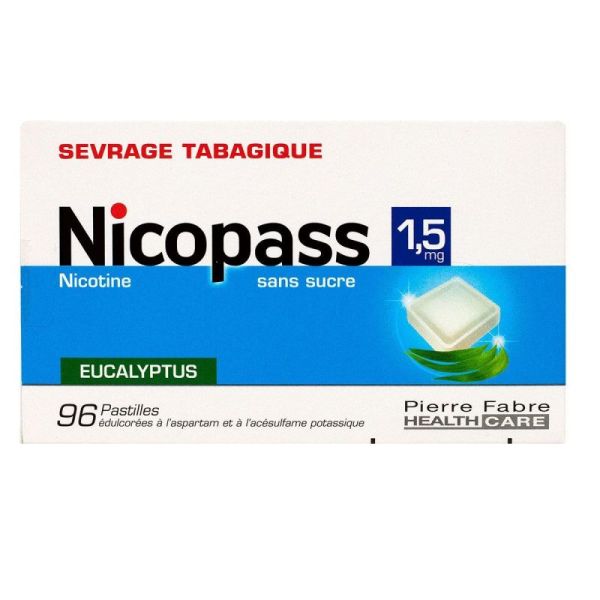 Nicopass 1,5Mg Eucalypt Ss /96