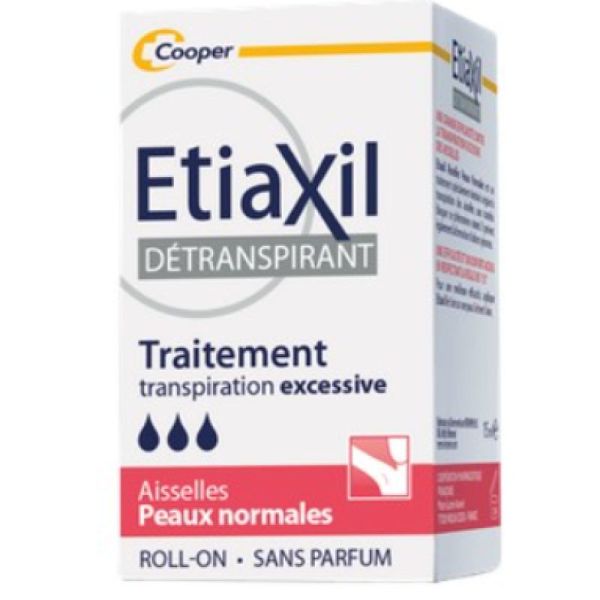 Etiaxil detranspirant aisselles peaux normales roll-on