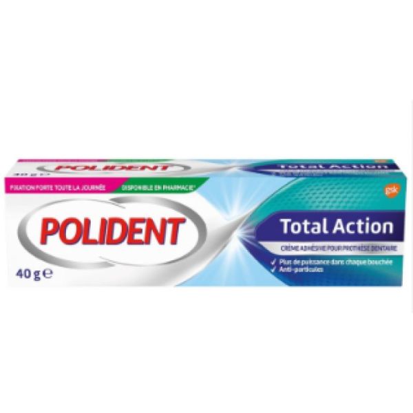 polident total action anti particule 40g