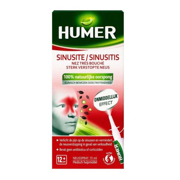 Humer sinusite spray nasal 15ml