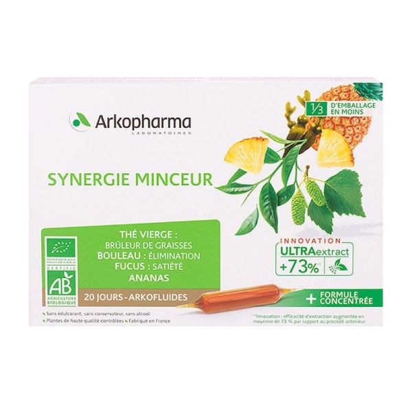 Synergie minceur 20 ampoules