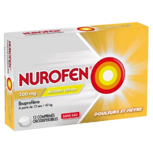 Nurofen 200Mg Citron Cpr Orod /12