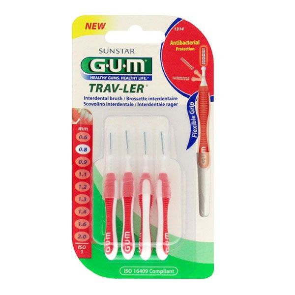 Gum Bros 0.8Mm 1314  Rouge /4