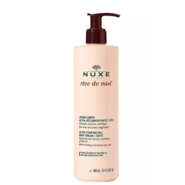 Nuxe rêve de miel crème corps ultra réconfortante 400 ml