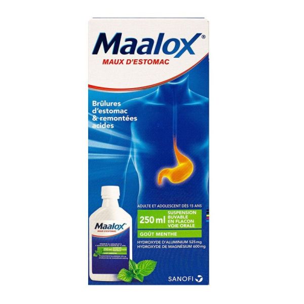 Maalox Sus Buv250Ml En Flacon