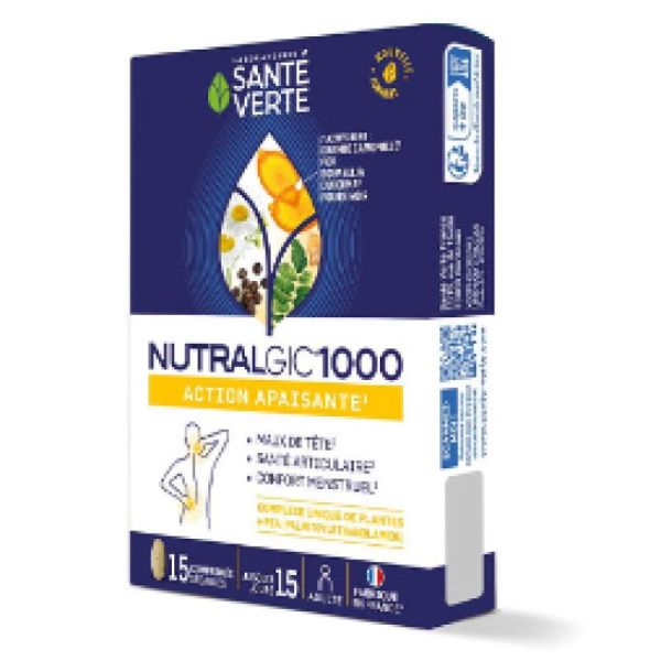 Nutralgic 1000 action apaisante /15cp