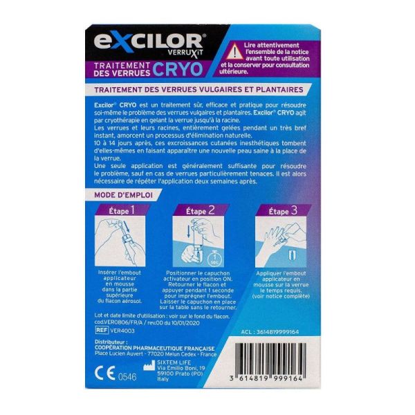 Excilor Verruxit Cryo 50Ml