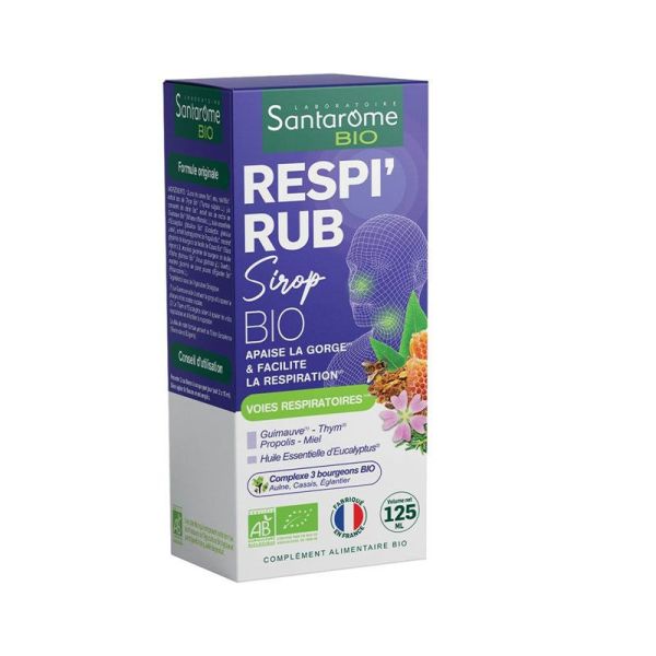 Santarome Respirub Bio Srp 125Ml