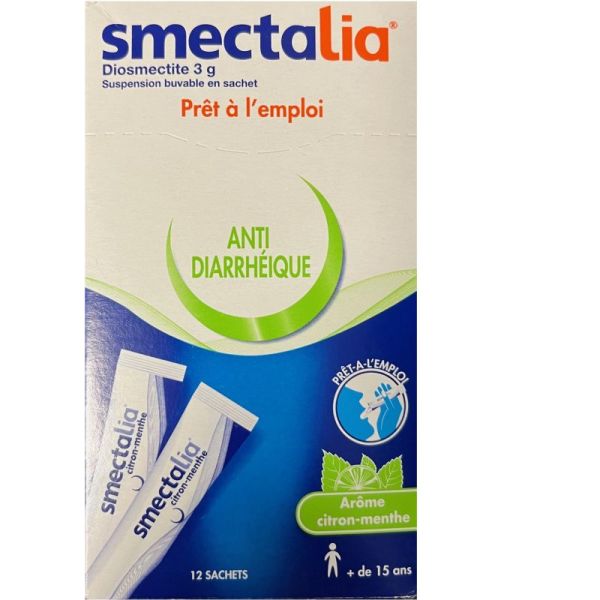 Smectalia Susp Buv 12 Citron-menthe