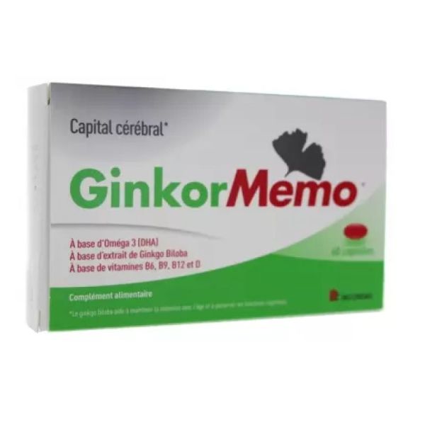 Ginkor memo 60 caps