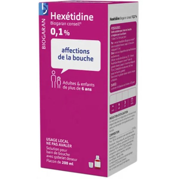 Biogaran Hexétidine 200 ml