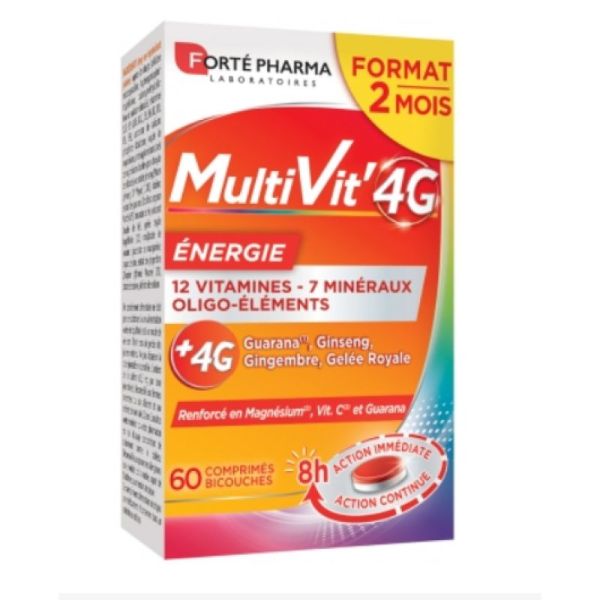 Multivit'4G Energie Cpr 60