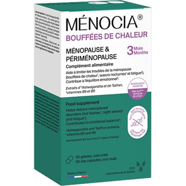 Ménocia Bouffées de chaleur x90 gélules