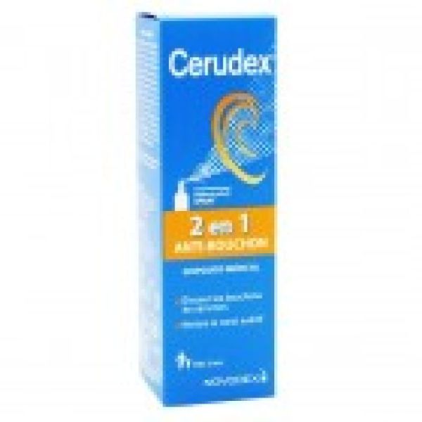 Cerudex 2En1 Anti Bouchon Spr 15Ml