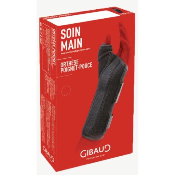 Gibaud Manugib trauma poignet-pouce bleu