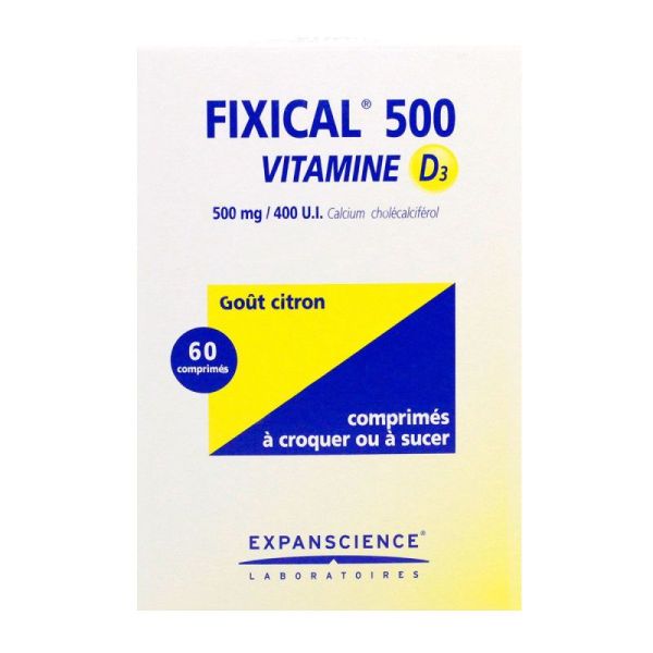 Fixical Vit D3 Comp Bte 60