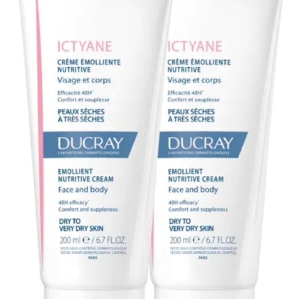 Ictyane Crème émolliente 200ml